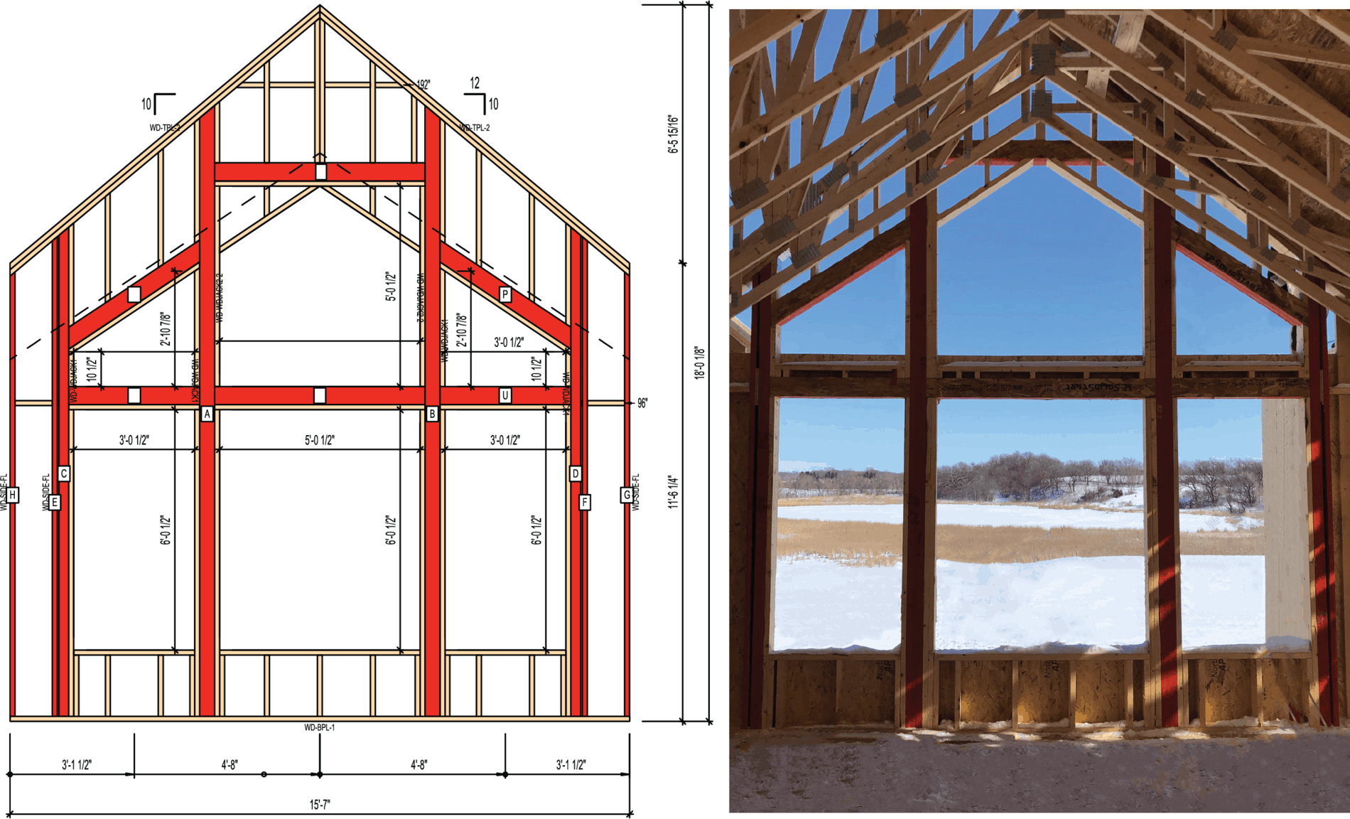 Engineered Tall Wall | Select Trusses & Lumber, Inc.